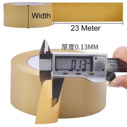 Fita De Papel Kraft Marrom, Selagem Forte, Auto Mascaramento, Montagem De Moldura De Foto, Embalagem, Tearable, 23m Rolls - Image 4