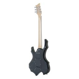 IRIN-Black Flame Guitarra Elétrica Conjunto com Saco, 24 Trastes, Corpo de Bege, 6 Cordas, Strap, Amp Picks Peças - Image 4