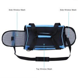 Cat Carrier Soft-Sided Pet Travel Carrier para gatos, cães Puppy Comfort Portable Folding Pet Carrier - Image 3