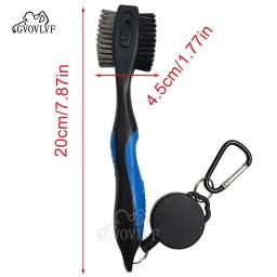 Golf Club Cleaner Brush com Spike retrátil, ferramenta de limpeza extragrande para ferros de madeiras e acessórios para calçados - Image 5