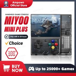 MIYOO-Mini Plus Portátil Retro Handheld Game Console, V2 Mini + Tela IPS, Console de Videogame Clássico, Sistema Linux, Presente Infantil - Image 1