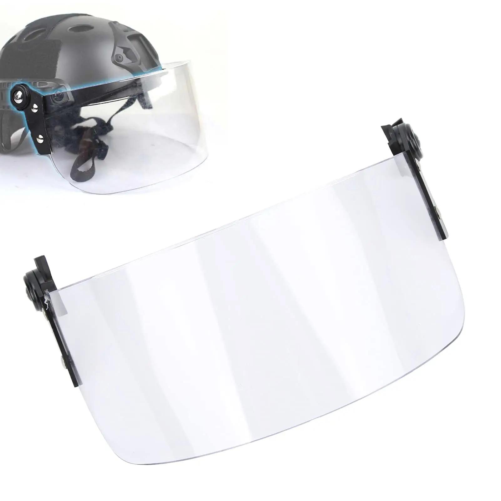 Airsoft ach capacete tático com viseira clara, montagem NVG e trilho lateral, MICH 2000 ACH - Image 1