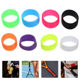 Raquete de tênis anel antiderrapante Overgrips, Anéis de silicone convenientes, Protetor pequeno, Major, 8 Pcs - Image 3