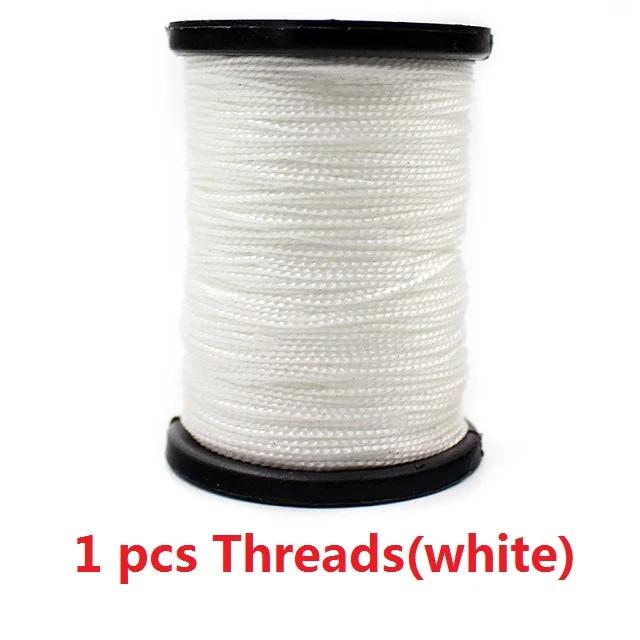 Agulha de Costura para Couro com Alça de Cobre e Fio de Nylon de 50m - Ferramenta Ideal para Reparação de Calçados e Projetos Artesanais em Couro