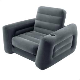 INTEX-Poltrona de cama inflável, móveis infláveis, cama de sopro, sofá-cama dobrável, poltrona inflável, móveis infláveis, móveis infláveis, 2 em 1 - Image 2