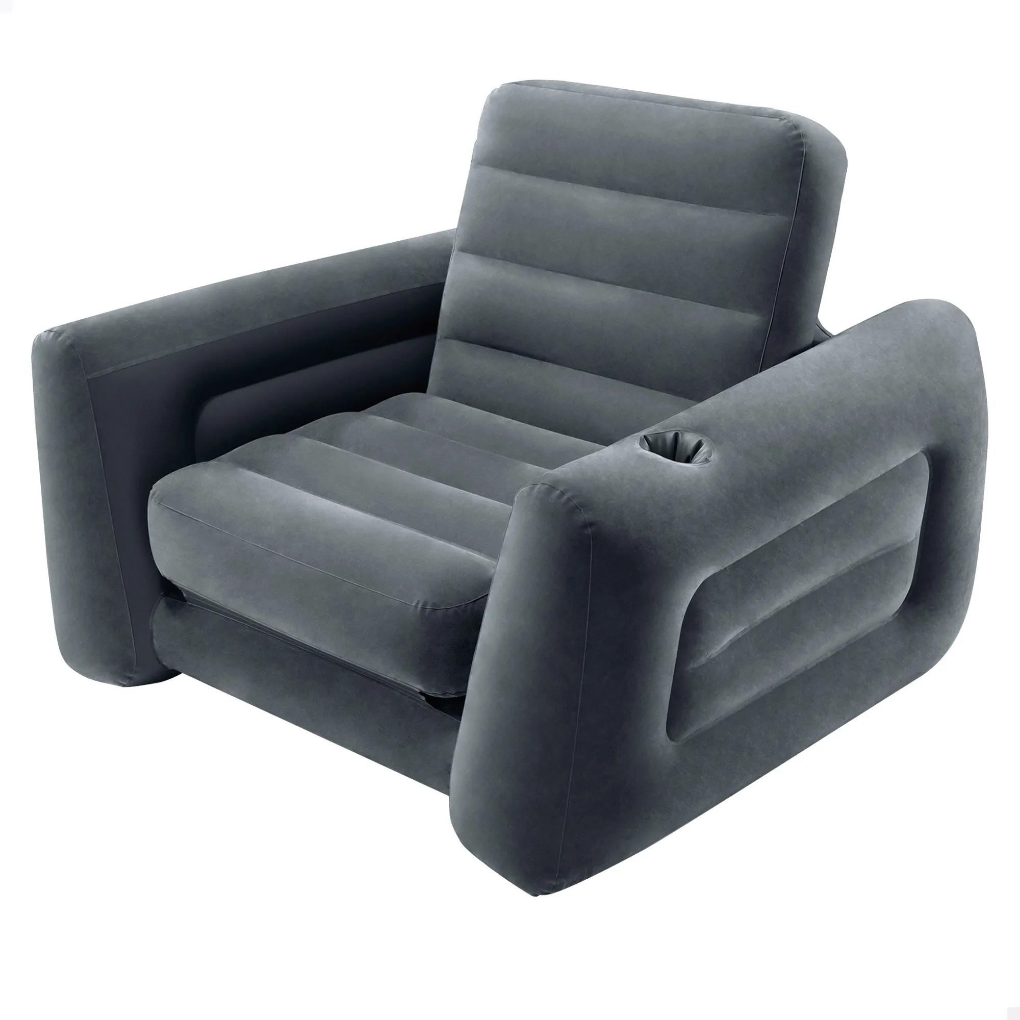 INTEX-Poltrona de cama inflável, móveis infláveis, cama de sopro, sofá-cama dobrável, poltrona inflável, móveis infláveis, móveis infláveis, 2 em 1 - Image 1