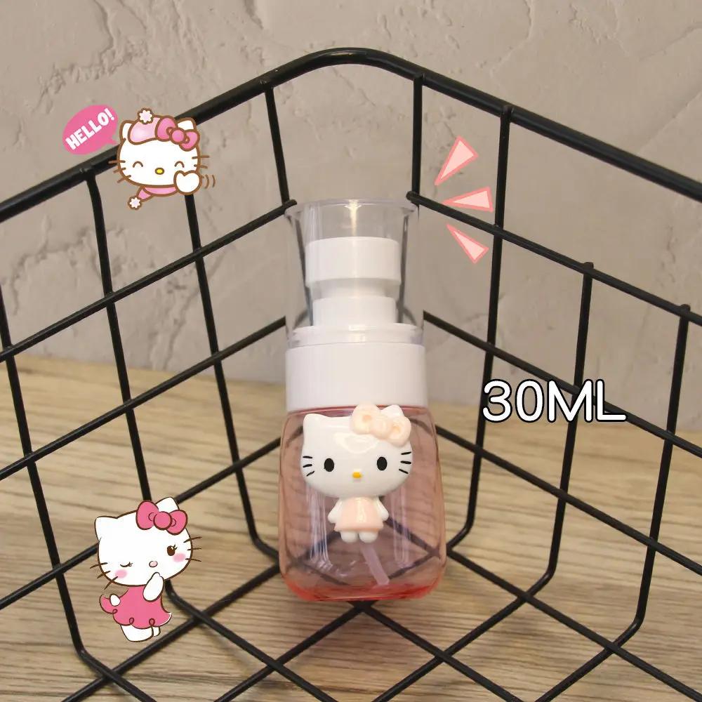 Sanrio Bonito Spray de Sub-engarrafamento Viagem Portátil Anime Dos Desenhos Animados Olá Kitty Maquiagem Hidratante Frasco de Spray de Perfume - Image 1