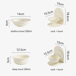 Destacável Cerâmica Pet Bowl para Gatos e Cães, vértebras cervicais, contra a Elasticidade, Altura Ajustável - Image 6