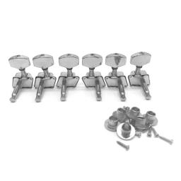 G92f 6 peças metal para máquina guitarra, cravelhas para afinação cordas guitarra, afinador - Image 3