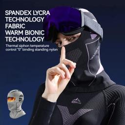 PEIXE CAMINHADA-Esporte ao ar livre Balaclava, chapéu respirável, capacete integral, lenço de forro, boné de bicicleta, ciclismo, pesca, quente, inverno, novo - Image 4