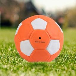 Grande tamanho 3/4/5 curva bola de futebol recreativo laranja juventude futebol esporte brinquedo curva linhas jogo futebol ao ar livre - Image 1