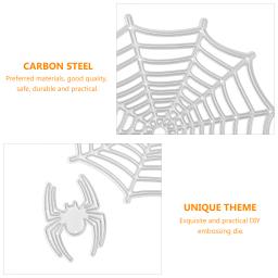 Corte morrer modelo cortes fazendo metal aranha web embossingcraft máquinas cutstencils conta artesanato mão diy máquina de dados de aço - Image 3