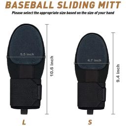 Luvas universais de beisebol e softball, Luvas deslizantes para esportes ao ar livre, Protetores esquerdo e direito - Image 6