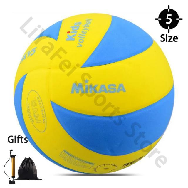 Bola de Voleibol Soft Touch FIVB para Adultos - Treinamento e Competição Indoor, Tamanhos 4 e 5, Modelos V300W e V330W
