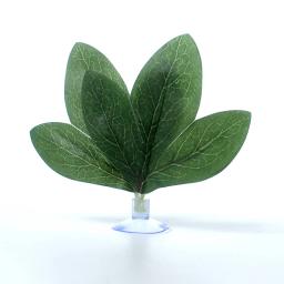 Terrário plantas para répteis, tartarugas, decoração do terrário, acessórios do aquário, 5pcs - Image 3