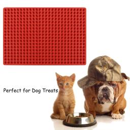 Semi Esfera Gummy Candy Jelly Pet Treats, Moldes de cozimento, Mini Round Silicone Mold, Gotas de chocolate, Dog Treats Pan - Image 2