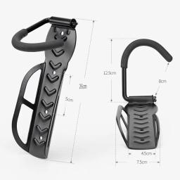 Suporte de bicicleta de parede para scooter elétrico, suporte de bicicleta, armazenamento MTB, gancho de parede, Xiaomi M365, PRO - Image 6