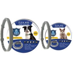 Anti-Flea e Tick Coleira para Pet, Gato e Cão, 8 meses de proteção, pode ser ajustado automaticamente, Acessórios Cães, recém-chegados - Image 3