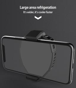 MEMO-Ventilador De Refrigeração De Jogos Móveis, Radiador De Telefone, Dissipador De Calor Cool para iPhone, Samsung, Xiaomi, Celular, Tablet, Jogo Air Cooler - Image 6