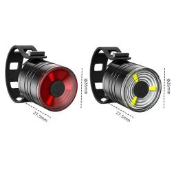 Multi luz traseira da bicicleta 200 lumens mtb ciclismo led à prova dwaterproof água luz traseira para capacete selim lâmpada lanterna - Image 2