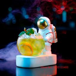 Copos De Cocktail De Astronauta Brilhante, Decoração de Bar Personalizada, Luminosa Copo De Vinho Misturado, Molecular Fumar, Copo De Bebida De Suco Especial - Image 2