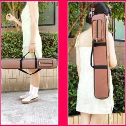 Lona flauta armazenamento Shoulder Bag, impermeável, grosso bambu flauta transportar saco, grande capacidade, estojo protetor - Image 4