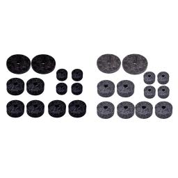 Cymbal Stand sentiu disco, percussão instrumento feltros almofadas, acessórios, 12 pcs - Image 1