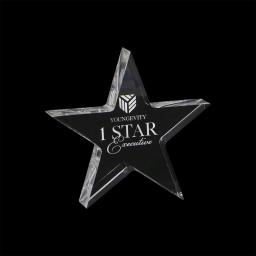 Monumento de medalha de alta qualidade, impressão personalizada, logotipo, marca, letra, bloco acrílico, sinalização de mesa, campeão, suporte, placa troféu - Image 1