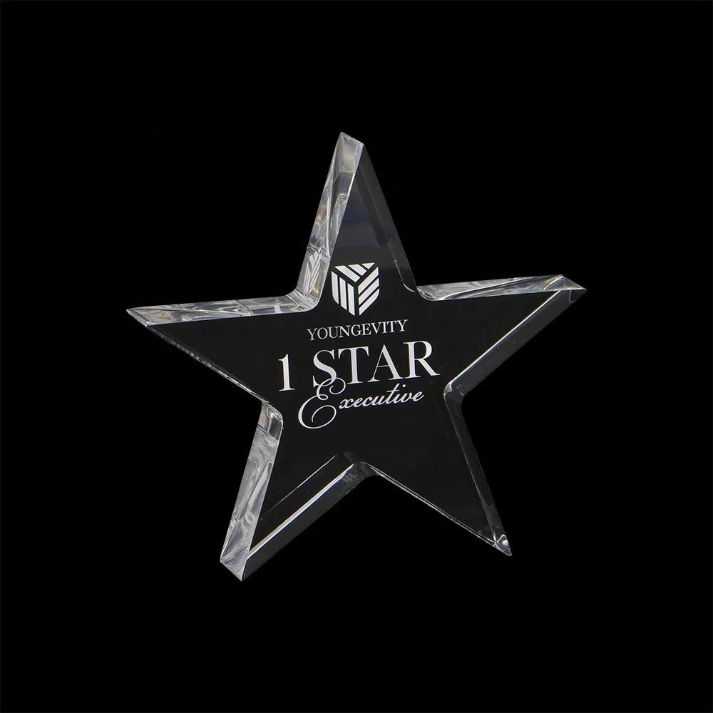 Monumento de medalha de alta qualidade, impressão personalizada, logotipo, marca, letra, bloco acrílico, sinalização de mesa, campeão, suporte, placa troféu - Image 1