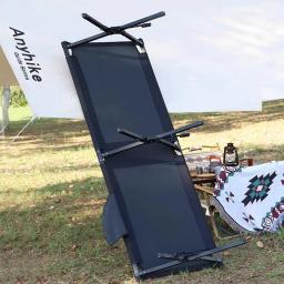 Outdoor dobrável Pesca Camping Marching Bed, Portátil Folding almoço Break Cot, Única cama Rscort, Anyhike - Image 3