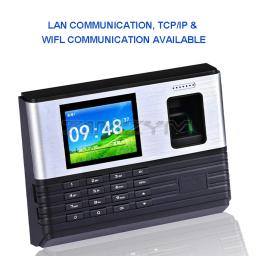 A-L355 tcp/ip biométrico de impressão digital tempo sistema gravação escritório empregado tempo máquina relógio para o sistema controle acesso com wifi - Image 4