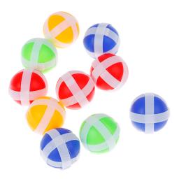 5/10 pçs jogos de esportes dardo board alvo tiro brinquedo bola de alvo brinquedo ao ar livre pegajoso bola cor aleatória - Image 3