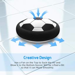 Hover bola de futebol brinquedos para crianças elétrica flutuante futebol com luz led música bola de futebol jogo ao ar livre brinquedos esportivos para crianças - Image 5