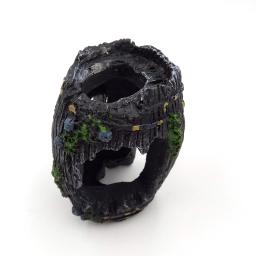 Decoração para aquário, decoração de tanque de peixes, ornamento de imitação de barril, casa de camarão, ninho de resina, decoração para aquário - Image 5