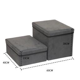 Escada dobrável para animais com armazenamento para cama e sofá, Dog Steps, camas altas, cachorro pequeno - Image 3