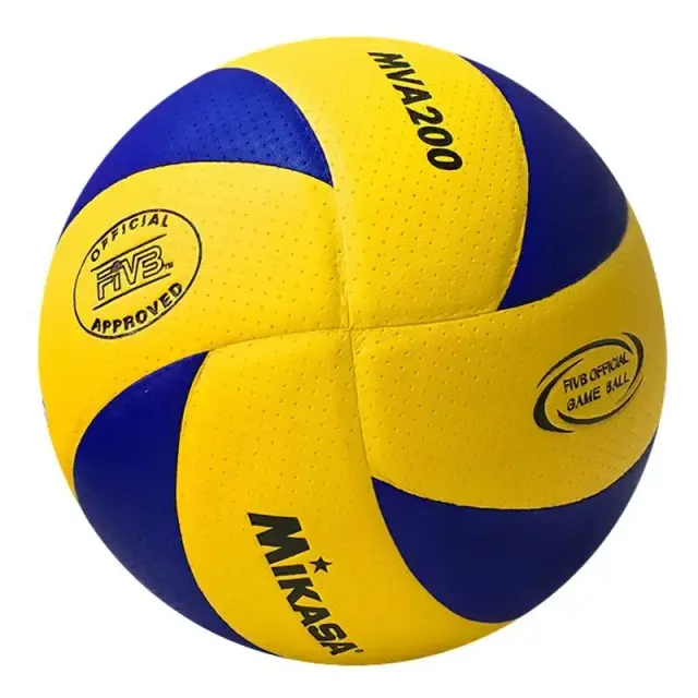 Bola de Vôlei MVA200 Oficial Tamanho 5 com Toque Macio - Ideal para Treinamento Indoor de Alta Qualidade