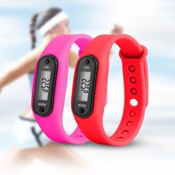 Smart Digital Relógio de Pulso, Pedômetro LCD, Corrida, Caminhada, Calorie Counter, Esportes, Pulseira Display, Fitness Gauge, Step Tracker, Novo - Image 3