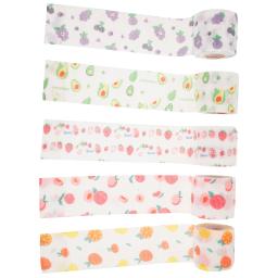Auto-adesivo Sports Bandage, Colorido Dog Fita Compressão, Cute Fruit Pet Supplies, 5cm de largura - Image 3