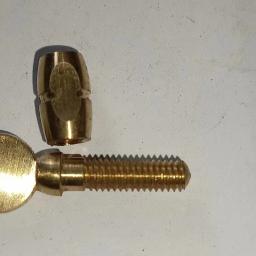 Flauta clarinete braçadeira parafuso, produtos semi-acabados feitos de latão, 10pcs, antes do niquelamento, venda quente - Image 4