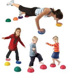 Pilates fitness pvc bola para mulheres e crianças, yoga, equilíbrio, ginásio, exercício saúde - Image 2