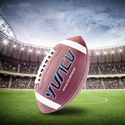Equipamento de treinamento de futebol americano para adultos, costurado à máquina, resistente ao desgaste, antiderrapante, PVC, tamanho padrão 6, esportes ao ar livre - Image 2