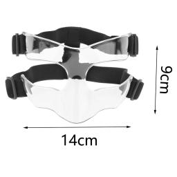 Máscara de escudo facial de basquete para homens e mulheres, máscaras de treinamento esportivo, nariz e rosto para adultos - Image 5