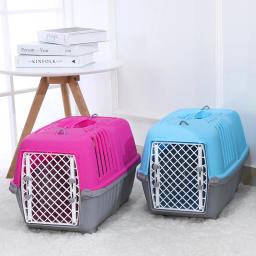 Caixa resistente à pressão da aviação Pet, Teddy Bichon Francês, Saco portátil ao ar livre, Cat Transport Box, Pet Shop - Image 1