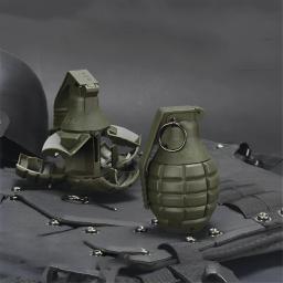 Explosivo Smoke Toy Modelo Adequado para Airsoft Paintball Tiro, Tactical Grenade Prop Simulação, M67 Mão, 3Pcs - Image 3