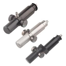 PCP-Aço Inoxidável Cilindro De Gás, 4500PSI, Válvula De Recarga, Tanque De Ar, Aquário Adaptador, SodaStream, CO2 Acessórios, Regulador HPA - Image 2