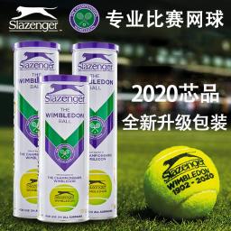 Slazenger Canned Taças De Tênis Competição Tênis Wimbledon Bolas Profissionais 3 Pcs Schlesinger 3 Pcs/tube - Image 1