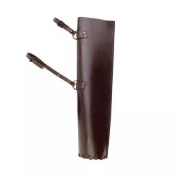 Medieval tiro com arco flecha titular manga traje acessório cinto de couro arco caça tiro hip quiver caso larp sacos para homem - Image 5