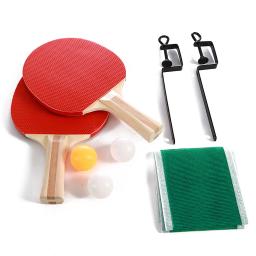 Portátil Tênis De Mesa Net, Jogos Indoor, Suporte Ping-Pong Paddles Kit Set, Esporte - Image 3