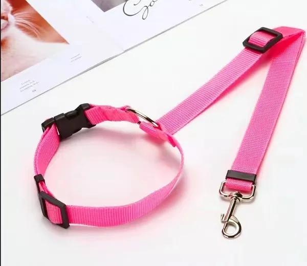 Ajustável Car Seat Belt para Pet, Arnês Veículo, Lead Clip, Alavanca de Segurança, Tração Dog Leash Acessórios, Gato - Image 1