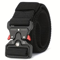 Cinto de lona multifuncional para homens, cinto de nylon, caça ao ar livre, alta qualidade - Image 1